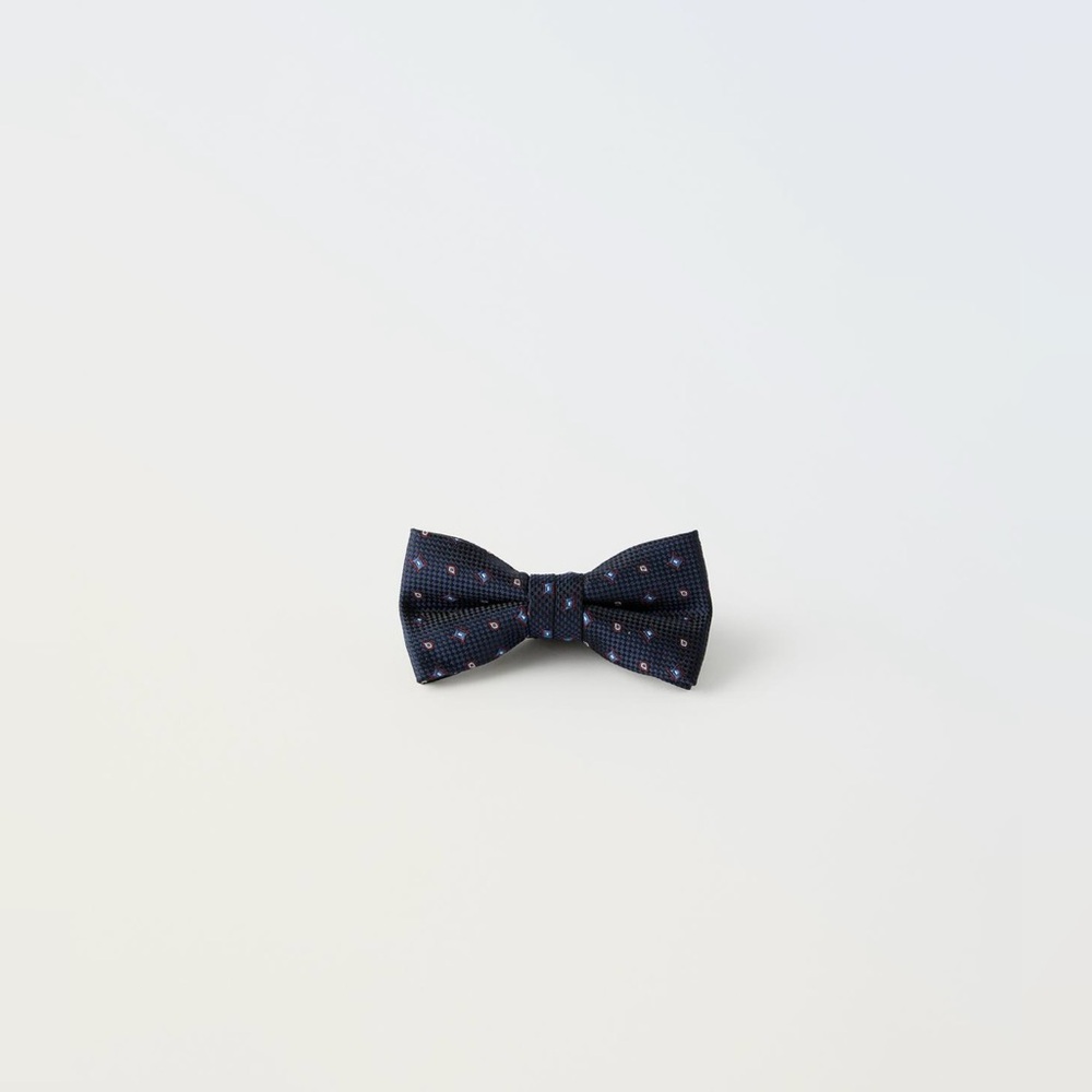 Zara geometric print  bow tie